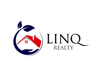 Linq Realty logo design by jetzu
