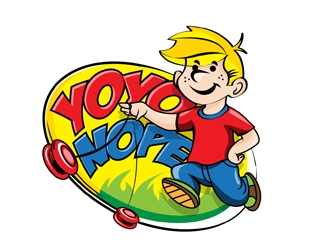 Yoyo nope logo design by DreamLogoDesign