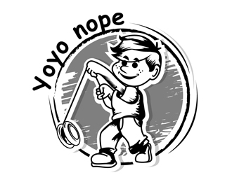 Yoyo nope logo design by DreamLogoDesign