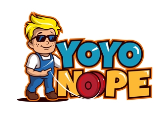 Yoyo nope logo design by DreamLogoDesign