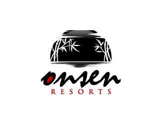 Onsen Resorts logo design by torresace
