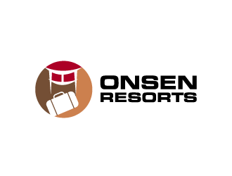 Onsen Resorts logo design by bluespix
