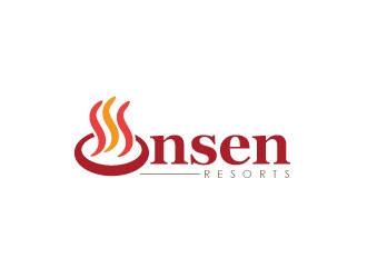 Onsen Resorts logo design by sanworks