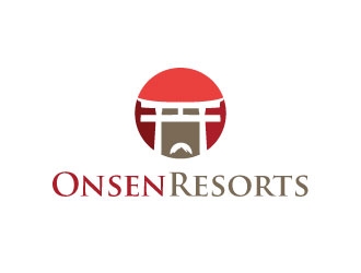 Onsen Resorts logo design by sanworks