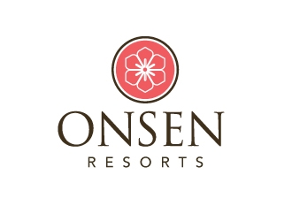 Onsen Resorts logo design by cookman