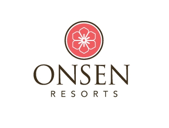 Onsen Resorts logo design by cookman