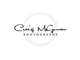Craig McGowan Photography logo design by Marianne