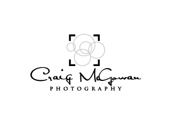 Craig McGowan Photography logo design by Marianne