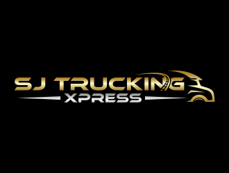 SJ Trucking Xpress logo design by hidro