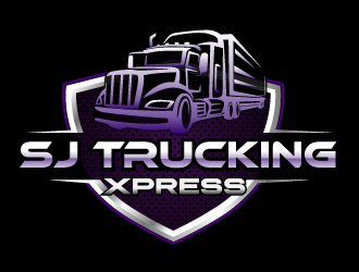 SJ Trucking Xpress logo design by axel182