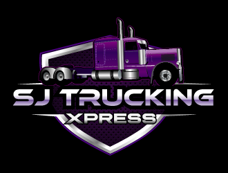 SJ Trucking Xpress logo design by axel182