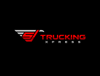 SJ Trucking Xpress logo design by firstmove