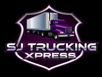 SJ Trucking Xpress logo design by axel182