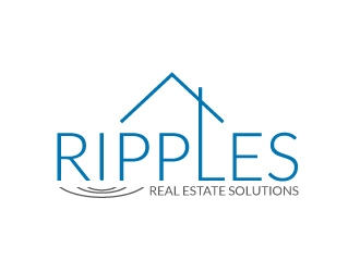 Ripples Real Estate Solutions logo design by fritsB