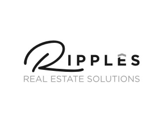Ripples Real Estate Solutions logo design by Zinogre