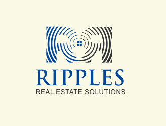 Ripples Real Estate Solutions logo design by cgage20
