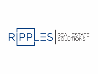 Ripples Real Estate Solutions logo design by Editor