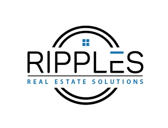 Ripples Real Estate Solutions logo design by ZQDesigns