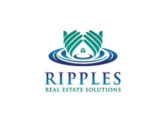 Ripples Real Estate Solutions logo design by PRN123