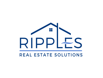 Ripples Real Estate Solutions logo design by kimora