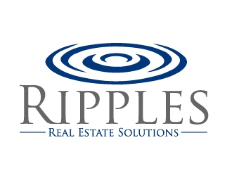 Ripples Real Estate Solutions logo design by ElonStark