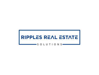 Ripples Real Estate Solutions logo design by hoqi