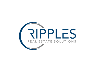 Ripples Real Estate Solutions logo design by ingepro