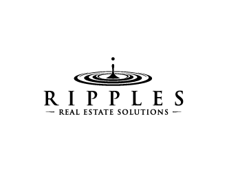 Ripples Real Estate Solutions logo design by torresace