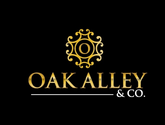Oak Alley & Co.  logo design by ElonStark