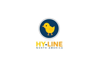 Hy-Line North America logo design by jhanxtc