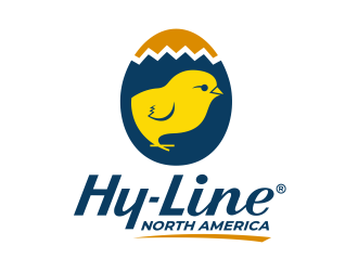 Hy-Line North America logo design by Tira_zaidan