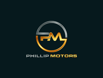 Phillip Motors logo design by ndaru