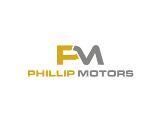 Phillip Motors logo design by alby
