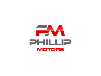 Phillip Motors logo design by Asani Chie