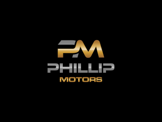 Phillip Motors logo design by Asani Chie