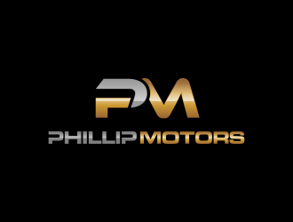 Phillip Motors logo design by Asani Chie