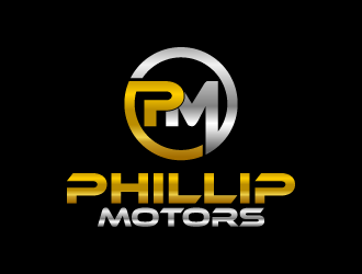 Phillip Motors logo design by BrightARTS