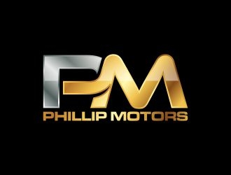 Phillip Motors logo design by agil
