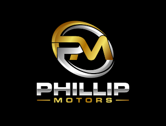 Phillip Motors logo design by Dakon