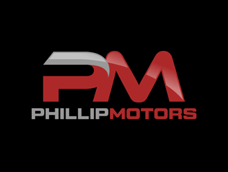 Phillip Motors logo design by VhienceFX