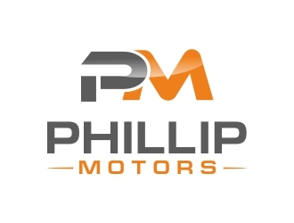 Phillip Motors logo design by ruki