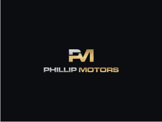 Phillip Motors logo design by elleen
