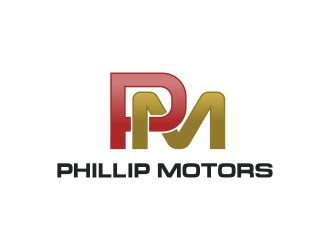Phillip Motors logo design by Tira_zaidan