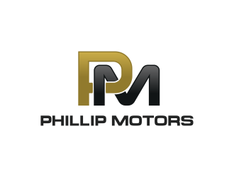 Phillip Motors logo design by Tira_zaidan