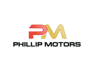 Phillip Motors logo design by Tira_zaidan