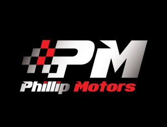Phillip Motors logo design by REDCROW