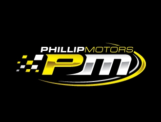 Phillip Motors logo design by REDCROW