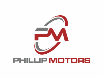 Phillip Motors logo design by santrie