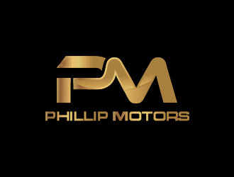 Phillip Motors logo design by santrie