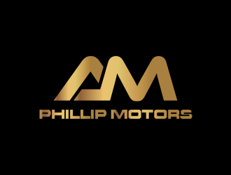 Phillip Motors logo design by santrie